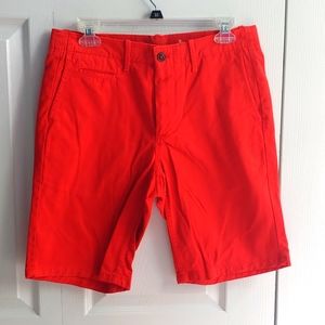 Gap W30 Red Lived-In Shorts